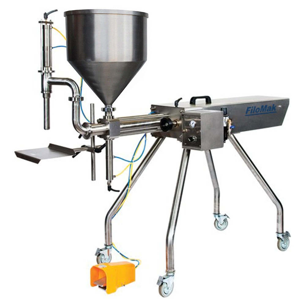 ماكينة تعبئة المنتجات اللزجة نصف أوتوماتيكية